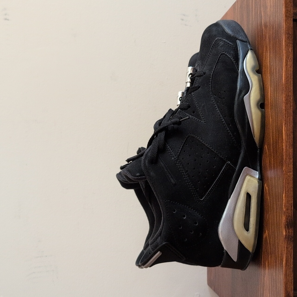 Nike Air Jordan VI 6 Low Chrome Sz 11
